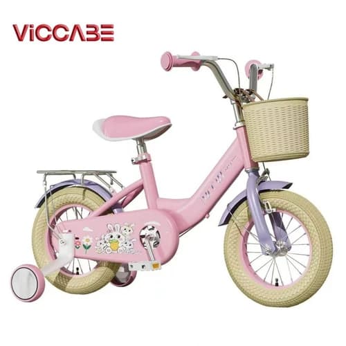 VICCABE PrincessK kids’ bicycle, pink
